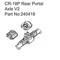 Hobby Plus HobbyPlus CR-18P Portalachse V2 hinten HBP240418