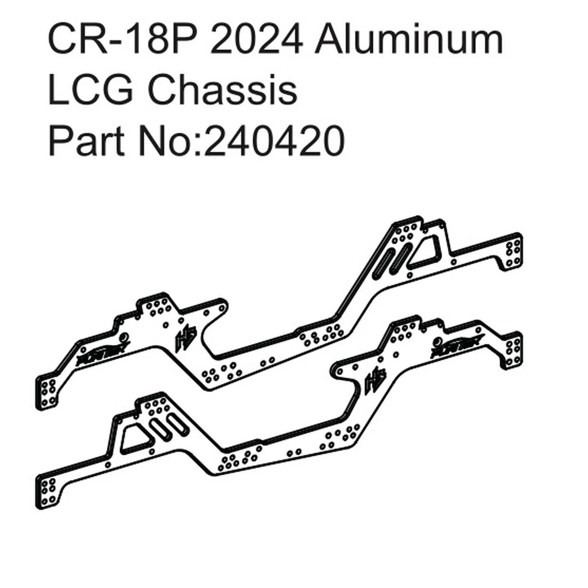Hobby Plus HobbyPlus CR-18P 2024 Alu LCG Chassis HBP240420