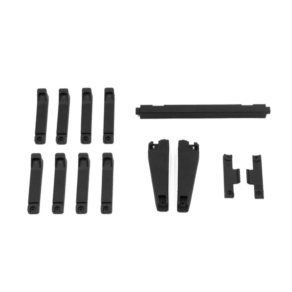Hobby Plus CR-18P 6X6 Rear Bed Mount Schwarz HBP240435