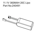 Hobby Plus HobbyPlus 11,1V 360MAH 20C Lipo für 1:18 Mini Crawler CR18P PRO Juice Up HBP240491