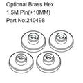 Hobby Plus HobbyPlus Optional Messing Hex 1.5mm Stift ( +10MM ) für CR18P PRO/EVO HBP240498