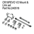 Hobby Plus HobbyPlus Halterung & Lenker Set für EVO V2 - CR18P PRO/EVO HBP240518