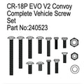 Hobby Plus HobbyPlus Schrauben-Set komplett, Convoy EVO V2 für CR18P PRO/EVO HBP240523