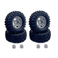 Hobby Plus 1.2inch Mudder Tire Set (60mm), (4) Grau HBP240525