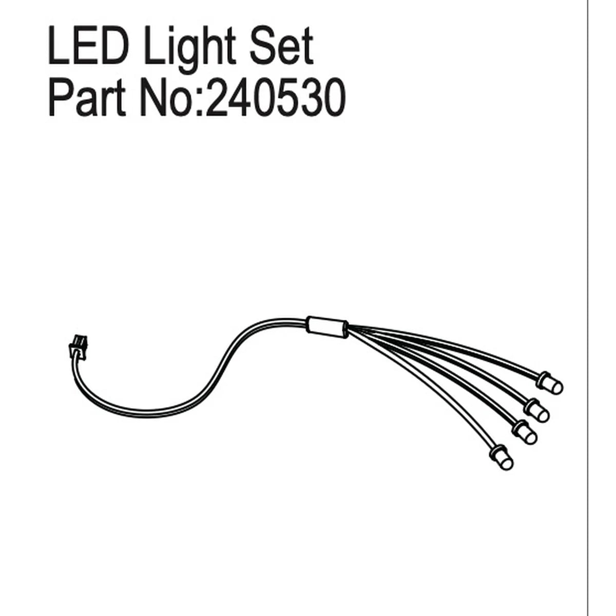 Hobby Plus HobbyPlus LED Lichtset für CR18P PRO/EVO HBP240530