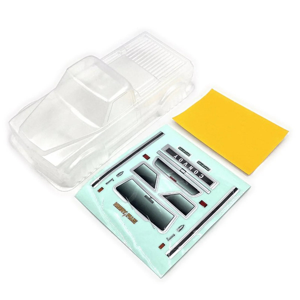 Hobby Plus HobbyPlus Karosserie, unlackiert, Convoy V2 für CR18P PRO/EVO HBP240537