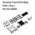 Hobby Plus Terranaut Front Grill & Body Parts Grau HBP240562