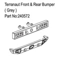 Hobby Plus Terranaut Front & Rear Bumper Grau HBP240572