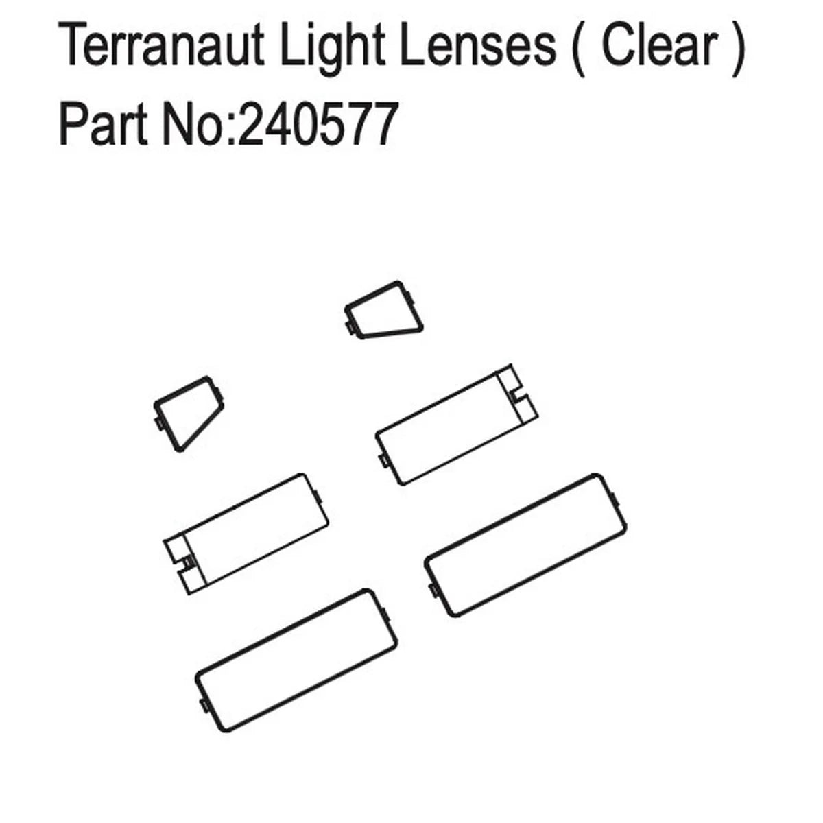 Hobby Plus HobbyPlus Terranaut Leuchtengläser ( transparent ) HBP240577