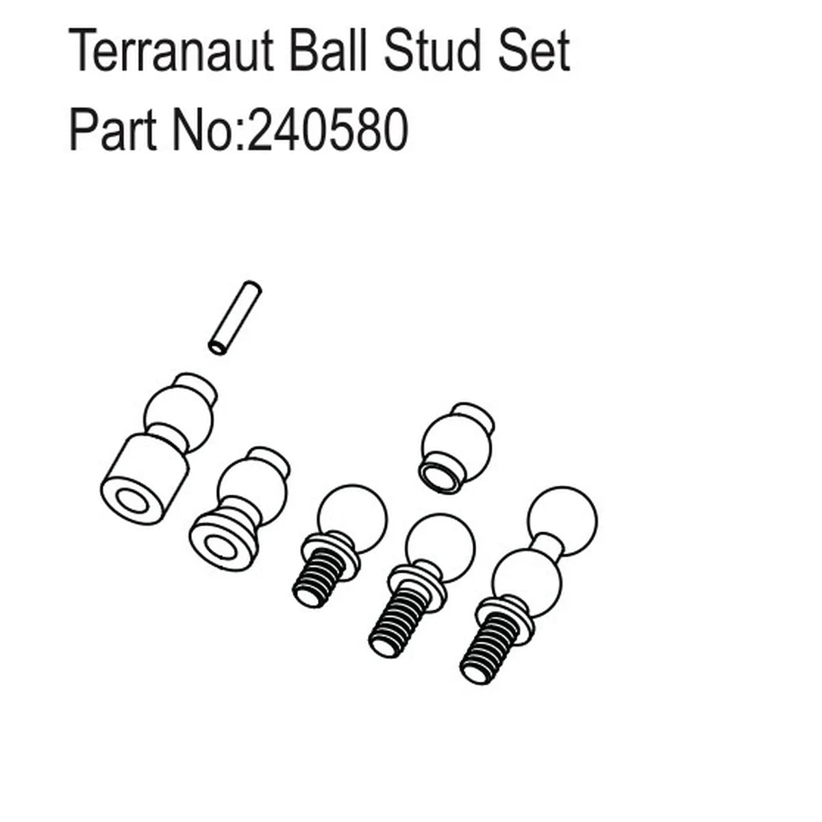 Hobby Plus HobbyPlus Terranaut Kugelkopf Set HBP240580