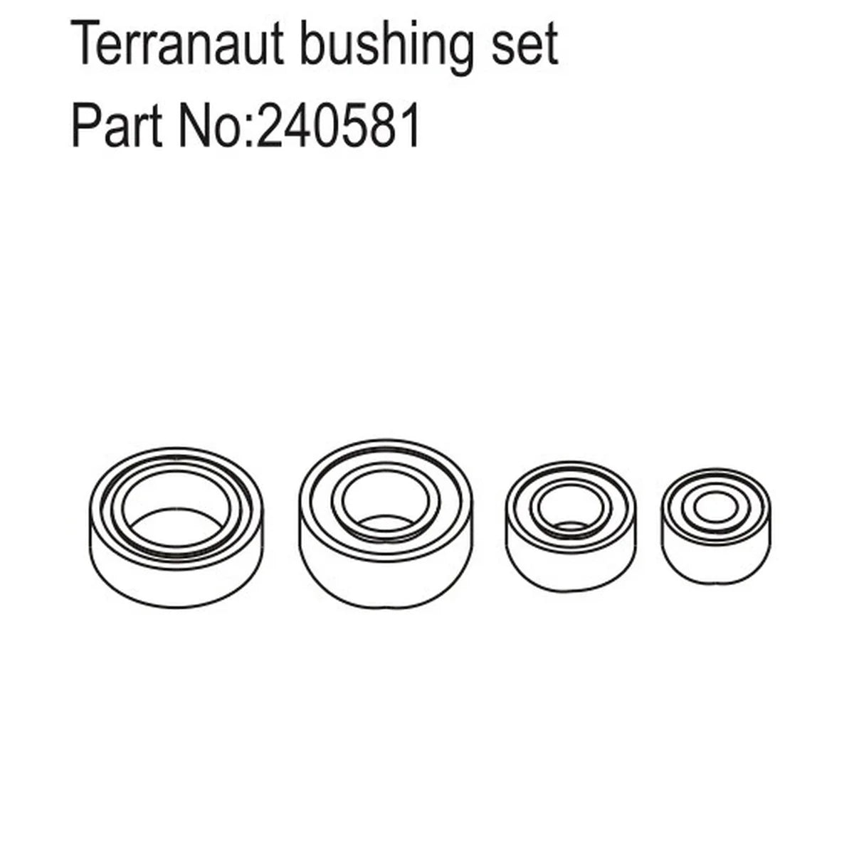 Hobby Plus HobbyPlus Terranaut Kleinteile Set HBP240581