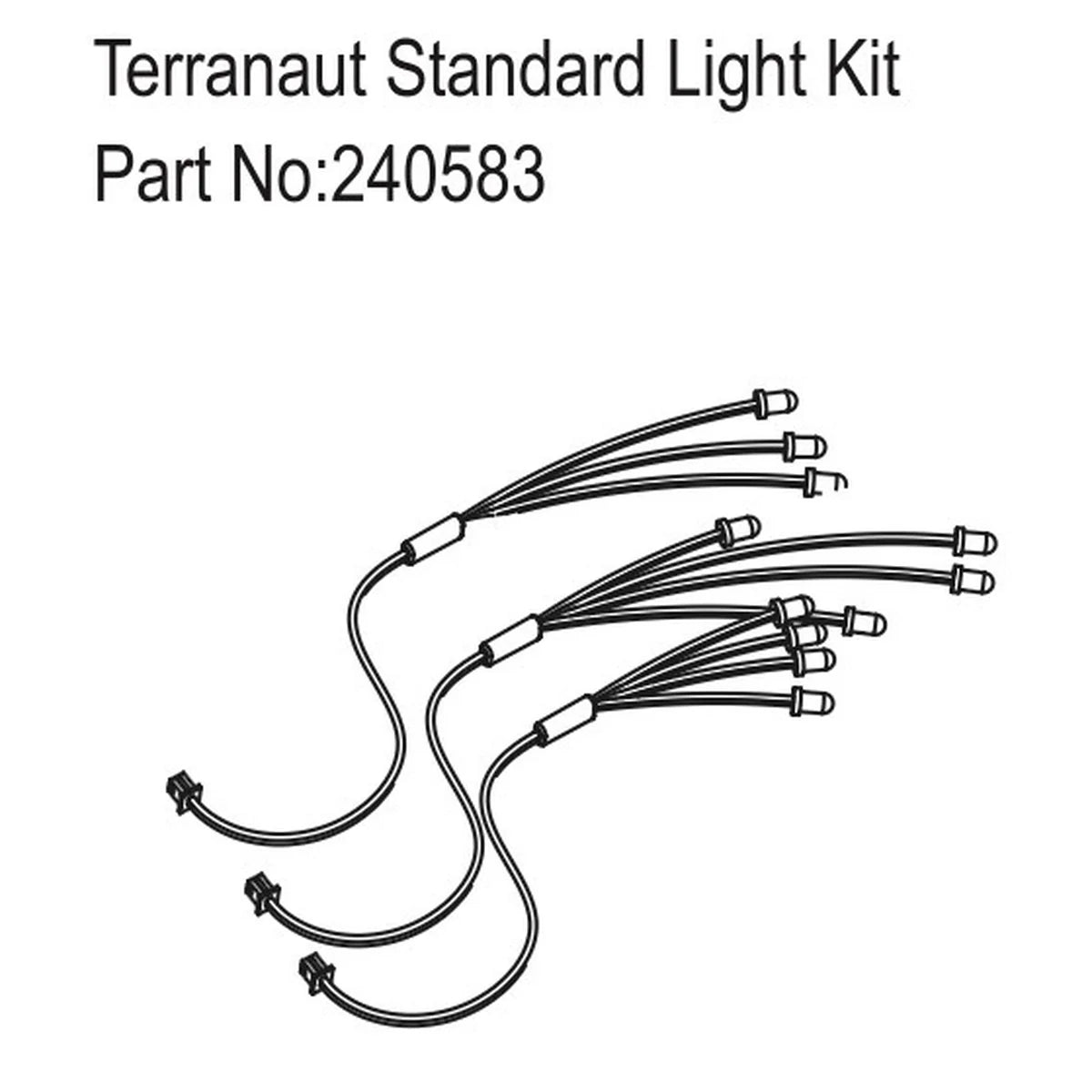 Hobby Plus HobbyPlus Terranaut Standard-Beleuchtungsset HBP240583