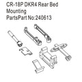 Hobby Plus Ladeflächen-Halterungen für DKR-4 Fortis HBP240613