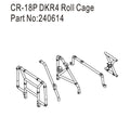 Hobby Plus Überrollkäfig für DKR-4 Fortis HBP240614