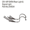 Hobby Plus Rücklicht und Blinker für DKR-4 Fortis HBP240634