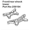 Hobby Plus HobbyPlus Dämpferbrücke vorne/hinten für Speck-B HBP250104