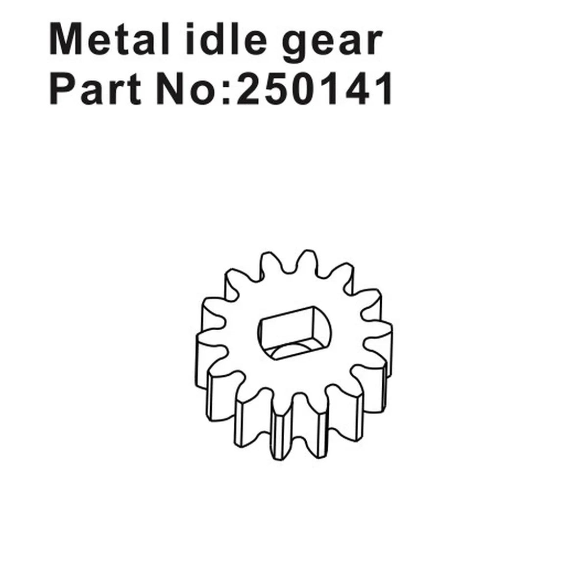 Hobby Plus HobbyPlus Metall Zwischenzahnrad für Speck-B HBP250141