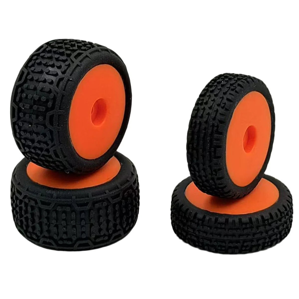 Hobby Plus Wheel Set f/r Set Speck-B Orange HBP250144