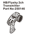 Hobby Plus Flysky 2-Kanal Fernsteuerung (Sender) für Speck-B/SCT/T HBP250146