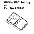 Hobby Plus Hobbywing Regler-Programmierkarte für Speck-B/SCT/T HBP250158