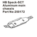 Hobby Plus Aluminium-Hauptchassis für Speck-SCT/T HBP250172