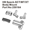 Hobby Plus Karosseriehalter für Speck-SCT/T HBP250164 Zubehör im Maßstab 1:24 Truggy – Lieferumfang und Zubehör