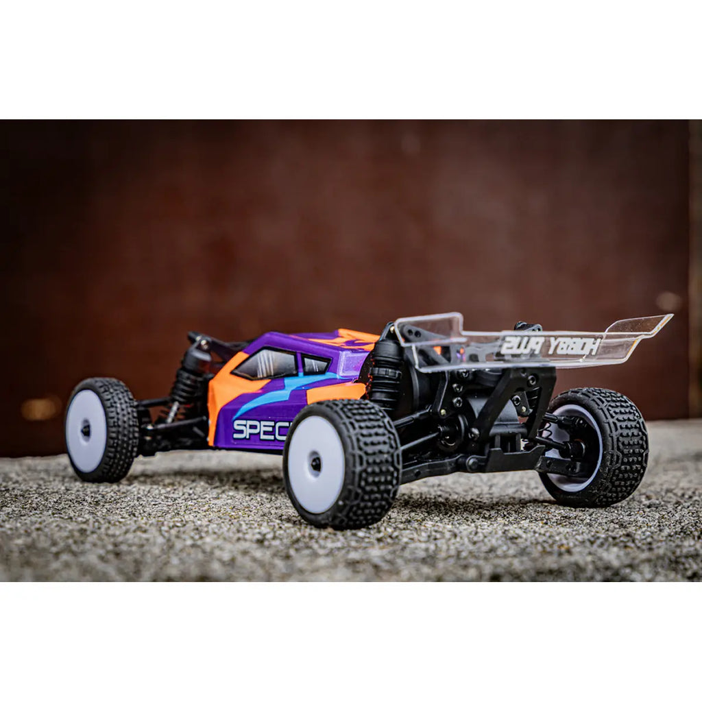 Hobby Plus Speck-B RC Buggy 1:24 2WD RTR Orange HBP2410250-C2 – Seitenansicht