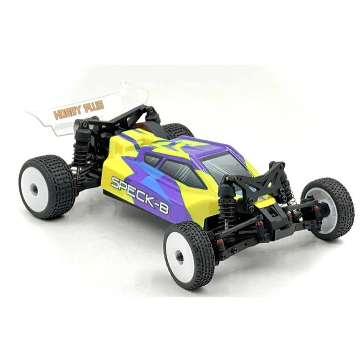 Hobby Plus Speck-B brushless Buggy 1:24 2WD RTR Gelb HBP2410260-YW – Schrägansicht vorne