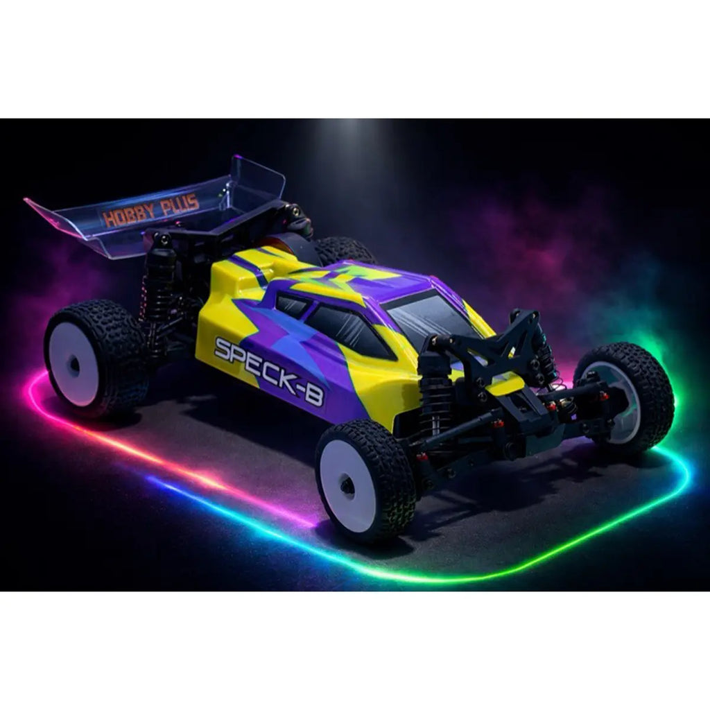 Hobby Plus Speck-B brushless Buggy 1:24 2WD RTR Gelb HBP2410260-YW – Studioaufnahme