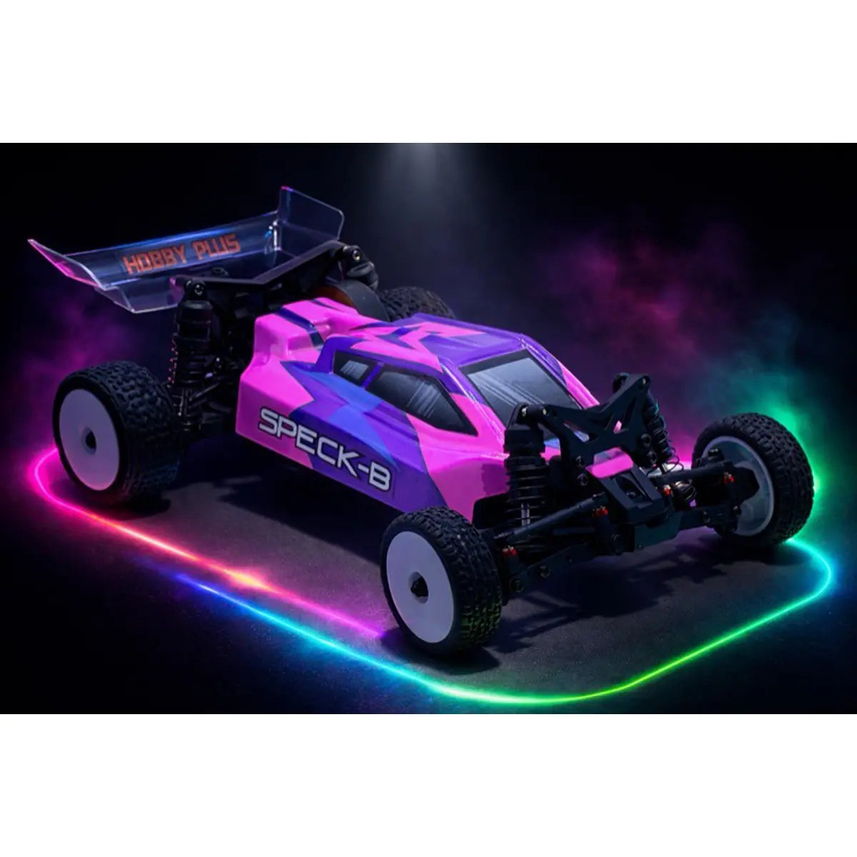 Hobby Plus Speck-B brushless Buggy 1:24 2WD RTR Pink HBP2410260-MAG – Studioaufnahme