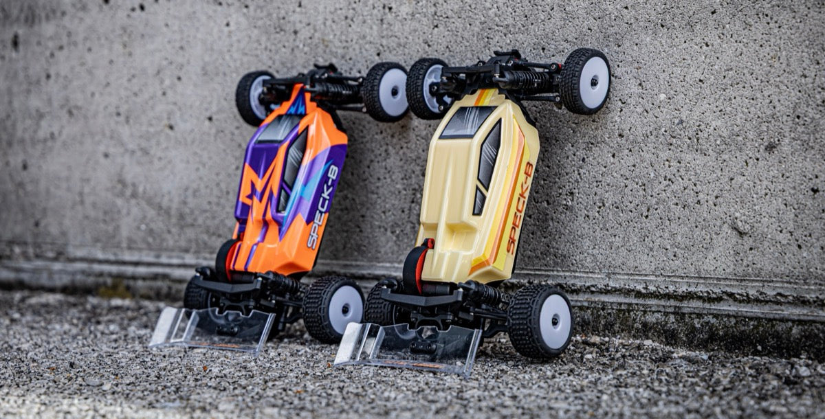 Hobby Plus Speck-B RC Buggy 1:24 2WD RTR Orange HBP2410250-C2 – beide Farben