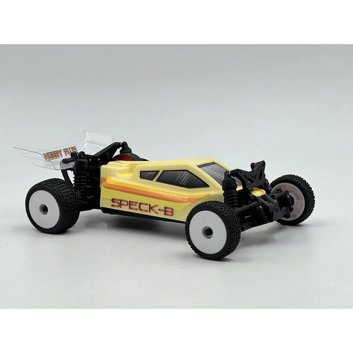 Hobby Plus Speck-B RC Buggy 1:24 2WD RTR Beige HBP2410250-C1 – Schrägansicht seitlich