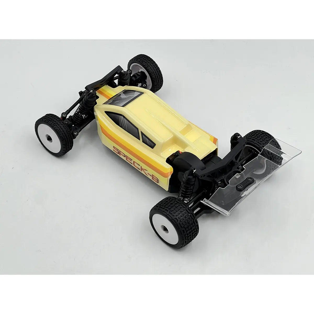 Hobby Plus Speck-B RC Buggy 1:24 2WD RTR Beige HBP2410250-C1 – Schrägansicht von oben