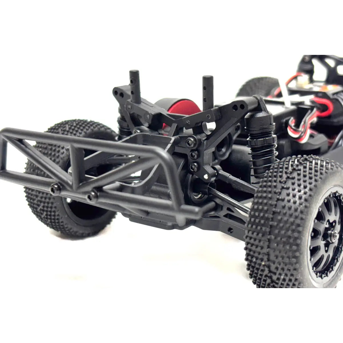 Hobby Plus Speck-SCT brushless Short Course Truck 1:24 2WD RTR Blau HBP2410280-BL – Vorderachse und Räder
