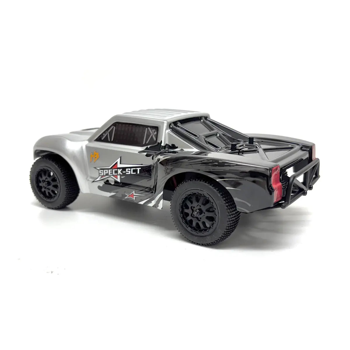 Hobby Plus Speck-SCT Short Course Truck 1:24 2WD RTR Silber HBP2410270-SR – Seitenansicht
