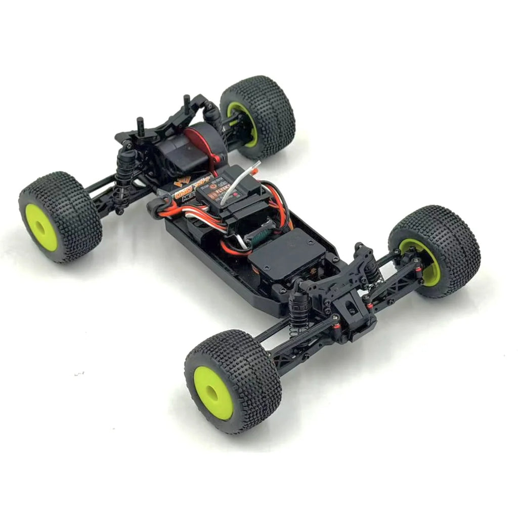 Hobby Plus Speck-T brushless Stadium Truck 2WD Gelb HBP2410310-YW im Maßstab 1:24 Truggy RTR – Draufsicht