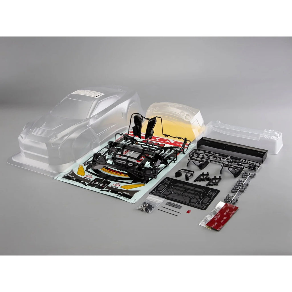 Killerbody B-MAX NDDP GT-R (NISSAN NISMO GT3) Karosserie unlackiert KB48758 im Maßstab 1:10 Touring Car & Onroad