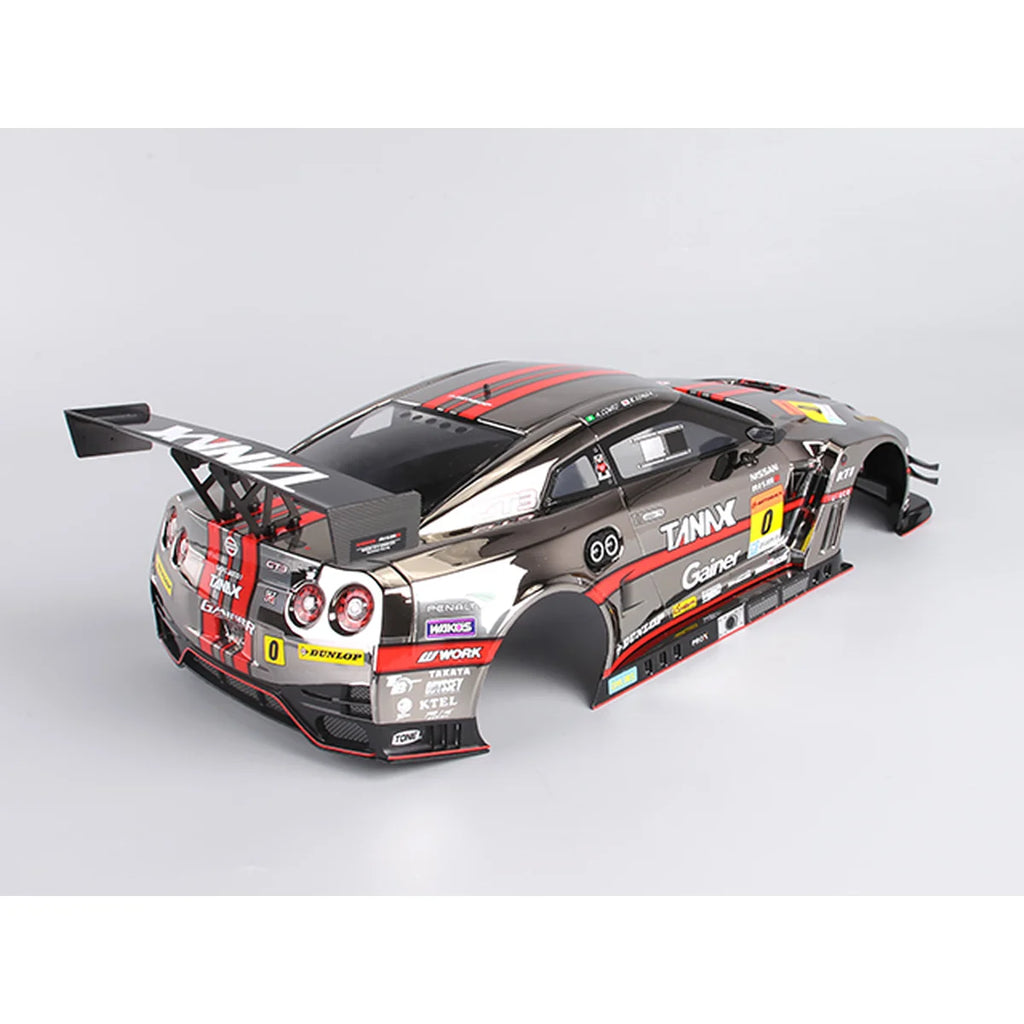 Killerbody Gainer Tanax GT-R Nisimo R35 Karosserie lackiert KB48663 im Maßstab 1:10 Touring Car & Onroad – Draufsicht