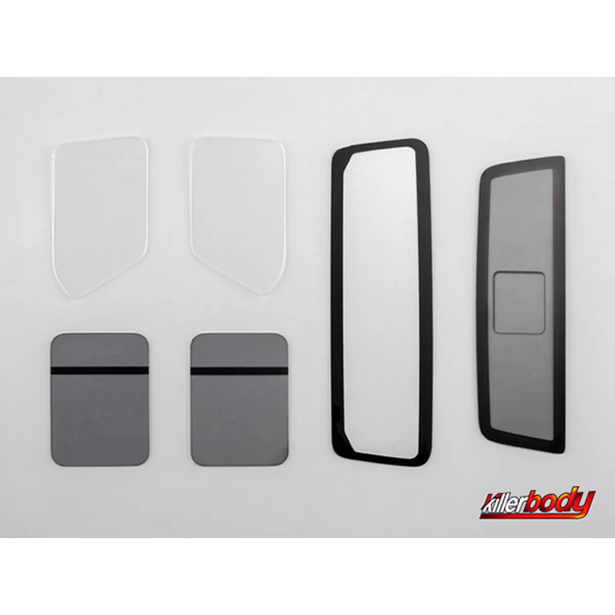 Killerbody Jeep Gladiator Fenster (transparent) KB48801 Zubehör Crawler – Lieferumfang und Zubehör