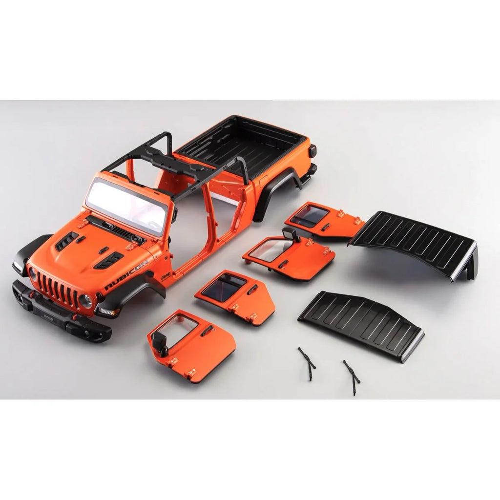 Killerbody Jeep Gladiator Hardbody-Karosserie - Orange KB48844 im Maßstab 1:10 Crawler