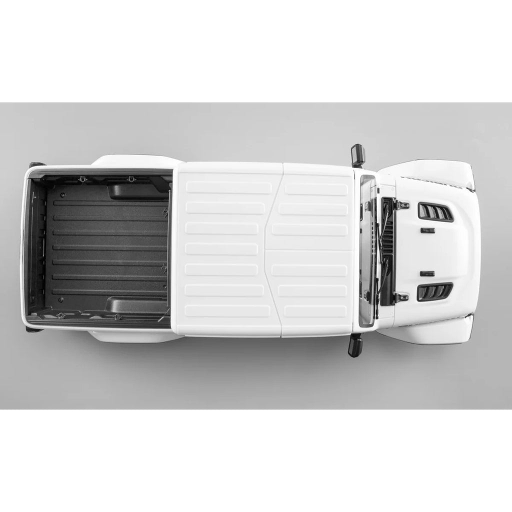 Killerbody Jeep Gladiator Hardbody-Karosserie - weiß DIY KB48765 im Maßstab 1:10 Crawler – Draufsicht
