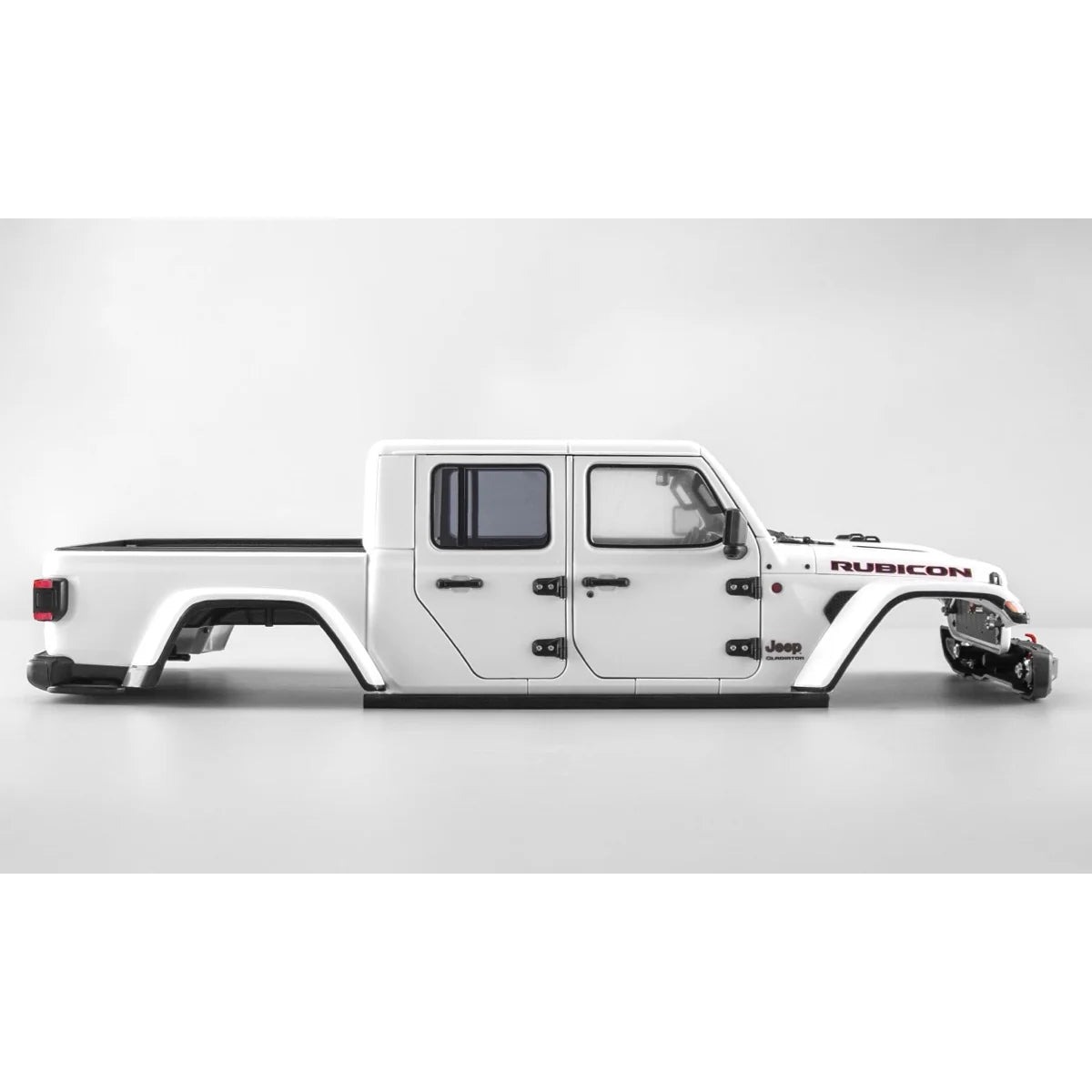 Killerbody Jeep Gladiator Hardbody-Karosserie - weiß DIY KB48765 im Maßstab 1:10 Crawler – Seitenansicht