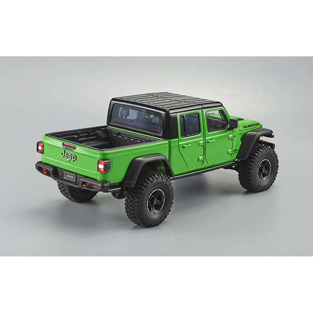 Killerbody Jeep Gladiator LED-Einheit m. Kontrollbox KB48778 Zubehör Crawler – Seitenansicht mit Ladefläche und großen Reifen