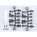 Killerbody Karosseriehalter-Set No-Hole (ohne Bohren) KB48059 Zubehör im Maßstab 1:10 – Lieferumfang und Zubehör