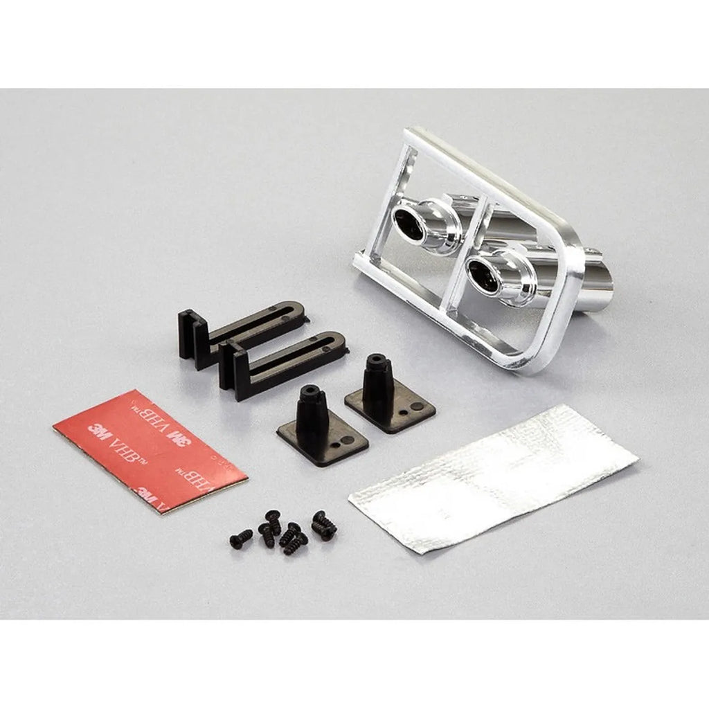 Killerbody 1:10 Auspuff-Set - oval KB48282