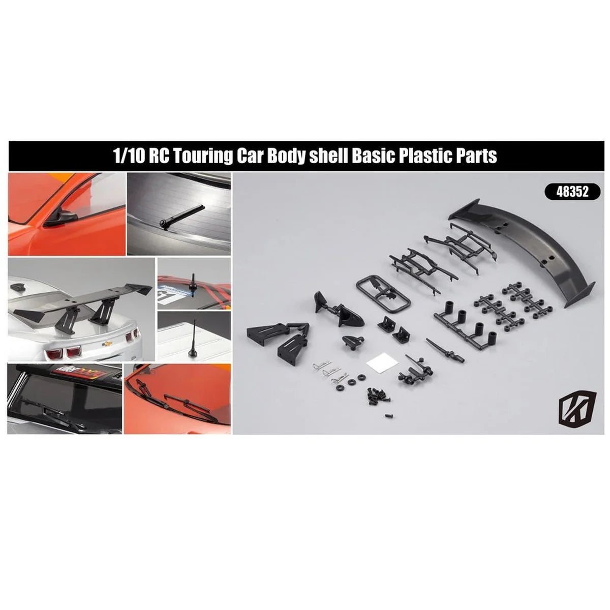 Killerbody 1:10 Tourenwagen Beschlagsatz KB48352