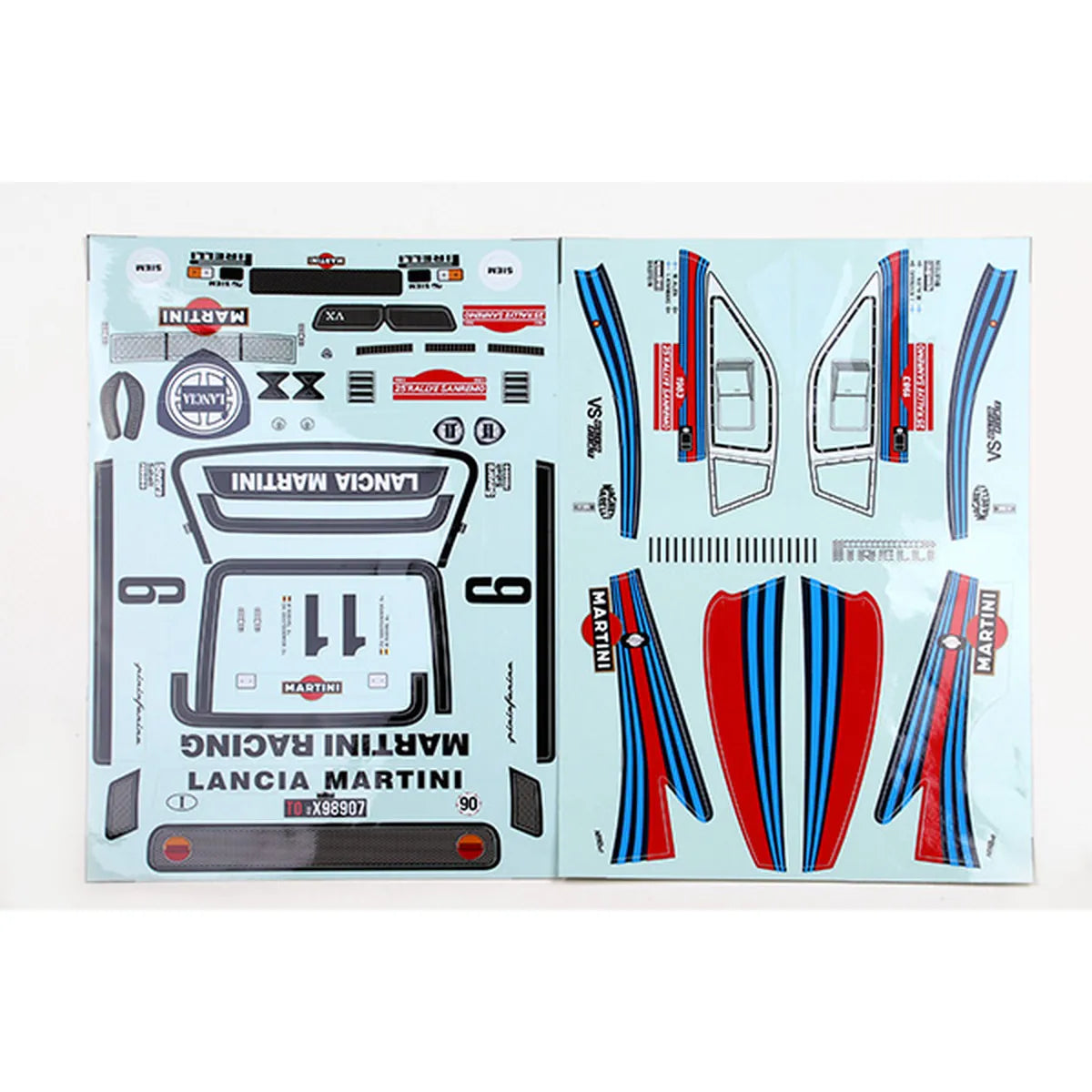 Killerbody Lancia 037 Rally Stickerbogen KB48865