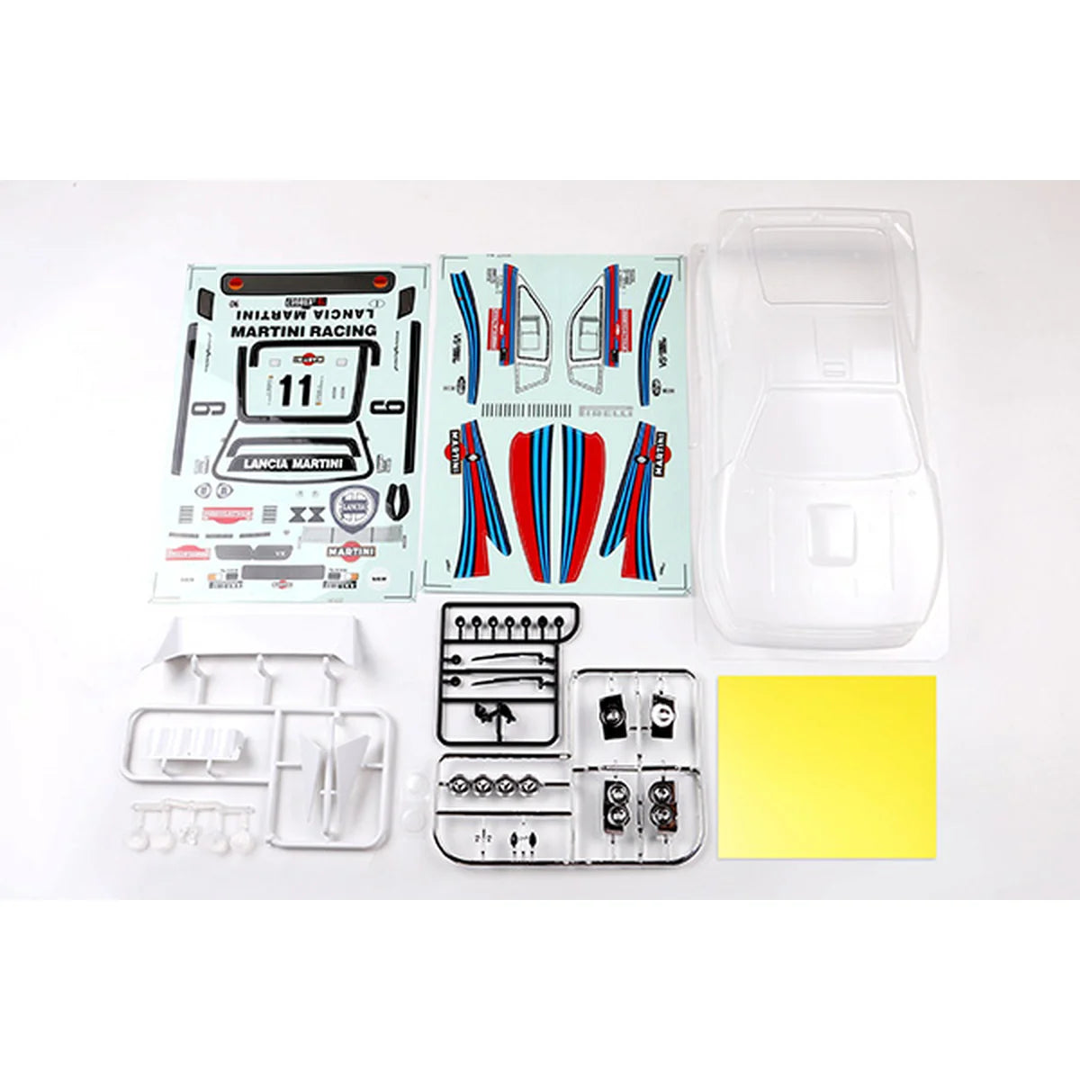 Killerbody Lancia 037 Rally Karosserie unlackiert KB48859 im Maßstab 1:10 Rally
