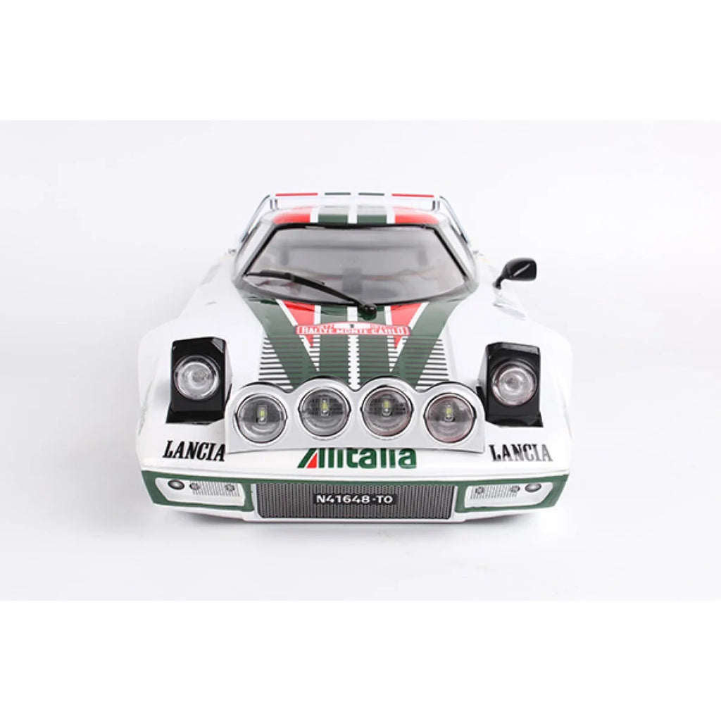 Killerbody Lancia Stratos Gr.4 Karosserie Lackiert, fertig montiert KB48860 im Maßstab 1:10 Rally – Frontansicht