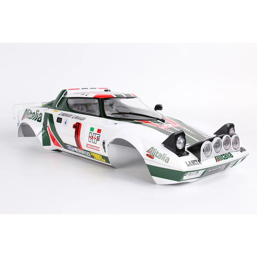 Killerbody Lancia Stratos Gr.4 Karosserie Lackiert, fertig montiert KB48860 im Maßstab 1:10 Rally – Seitenansicht